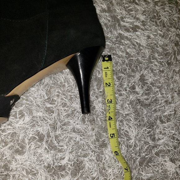 Nine West NWDestry Black Knee Suede Boot, Size 8 - Picture 5 of 5